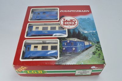 Lot 436 - LGB Zugspitzbahn Cog Railway Set (1)
