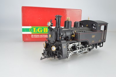 Lot 439 - LGB Ballenburg-Zahnrad Steam Cog Locomotive