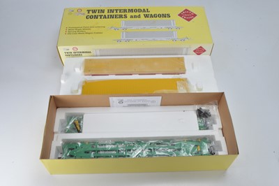 Lot 455 - Aristo Craft  DHL Container Car (1, two per pack)