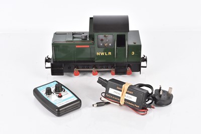Lot 461 - Roundhouse / Commercial G Gauge 0-6-0 Diesel Locomotive NWLR 'Joseph James' No 3