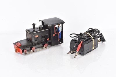 Lot 465 - G Gauge kit/scratch built black 0-4-0 TOG Fowler No 2 Diesel Locomotive