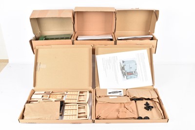 Lot 467 - Plateway Models G Gauge Coaches and Brake Van , (5)