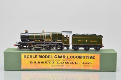 Lot 488 - Commercially built 4-6-0 0 Gauge 3-Rail  Loco and Tender, GWR Castle Class, 'Caldicot Castle', No 4074