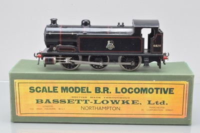 Lot 498 - Bassett Lowke 0 Gauge 0-6-0 Tank BR lined No 68211