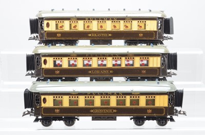 Lot 534 - Hornby O Gauge Pullman Coaches, (3)