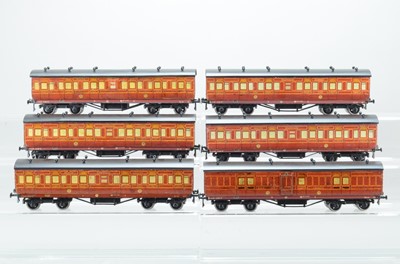 Lot 566 - Leeds Model Company O Gauge North Eastern Railway Passenger Coaches (6)