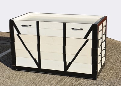Lot 575 - 5 drawer storage cabinet
