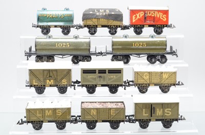 Lot 589 - Bing O Gauge rolling stock ( 11)