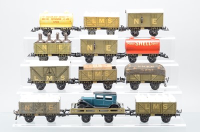 Lot 590 - Bing O Gauge Rolling Stock ( 12)