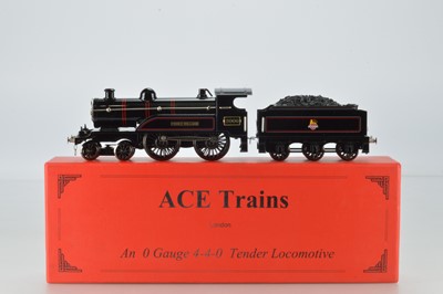 Lot 618 - Ace  modern issue O Gauge, 'celebration' BR black 'Prince William' No 2006