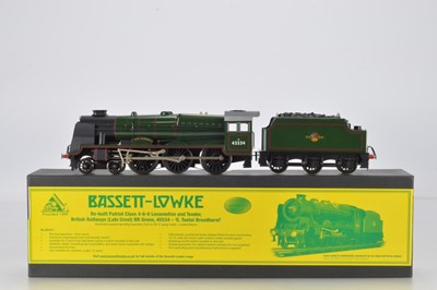 Lot 624 - Corgi  / Bassett Lowke Ref: BL99041 4-6-0 Loco & Tender BR lined green Rebuilt Patriot class 'E Tootal Broardhurst' No.45534