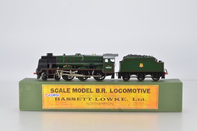 Lot 628 - Gorgi /  Bassett Lowke Royal Scot 4-6-0 loco and tender BR green, 'Black Watch', No 46102