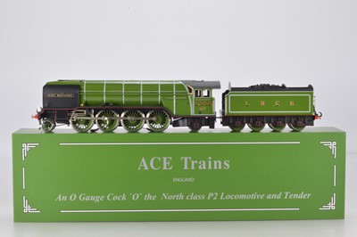 Lot 639 - ACE trains Modern Issue O Gauge, E/ 36 2-8-2 Premium range Loco and Tender LNER Class P2 ' EARL MARISCHAL', No 2002