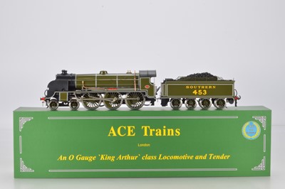 Lot 640 - ACE Trains Modern Issue O Gauge E/34 4-6-0 Loco and Tender, Southern 'KING ARTHUR', No 453