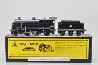Lot 641 - Corgi  / Bassett Lowke 0 Gauge, BL99004 2-6-0 BR Black Mogul, No 31407, No 37 to inside of cab
