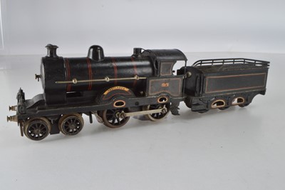 Lot 739 - Marklin O gauge  4-4-2 Locomotive and tender, LNWR 'Precurson', No 513