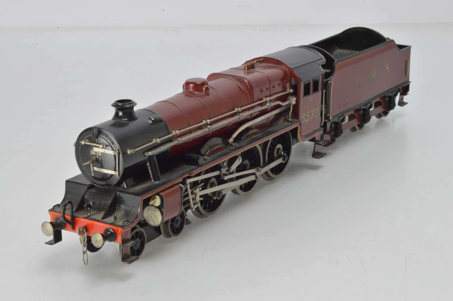 Lot 754 - Marklin for Bassett Lowke, O Gauge 4-6-0 Locomotive and Tender, LMS Jubilee Class, 'Newfoundland, No 5573