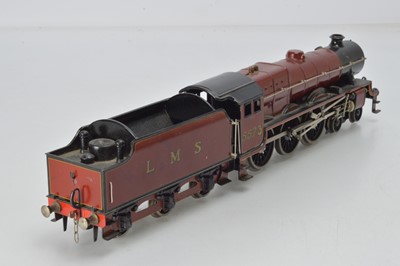 Lot 754 - Marklin for Bassett Lowke, O Gauge 4-6-0 Locomotive and Tender, LMS Jubilee Class, 'Newfoundland, No 5573