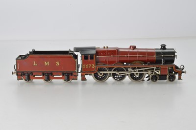 Lot 754 - Marklin for Bassett Lowke, O Gauge 4-6-0 Locomotive and Tender, LMS Jubilee Class, 'Newfoundland, No 5573