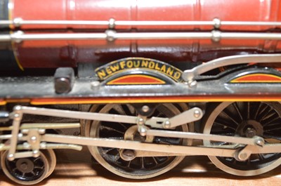 Lot 754 - Marklin for Bassett Lowke, O Gauge 4-6-0 Locomotive and Tender, LMS Jubilee Class, 'Newfoundland, No 5573