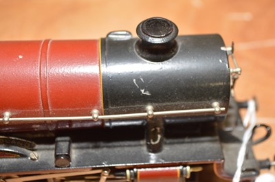 Lot 754 - Marklin for Bassett Lowke, O Gauge 4-6-0 Locomotive and Tender, LMS Jubilee Class, 'Newfoundland, No 5573