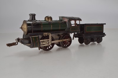 Lot 797 - Bing O Gauge,  0-4-0 Locomotive and Tender, No 0-35