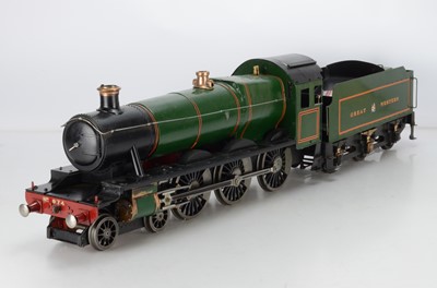 Lot 1050 - A  3 1/2 inch gauge GWR (Great Western Railway) 4-6-0 class locomotive