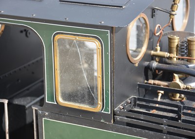 Lot 1052 - A professionally-built and painted 3 1/2 inch gauge Lynton and Barnstaple Railway narrow gauge 2-6-2 tank locomotive