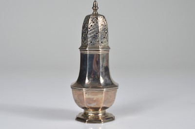 Lot 290 - A Victorian sugar sifter by SI ltd