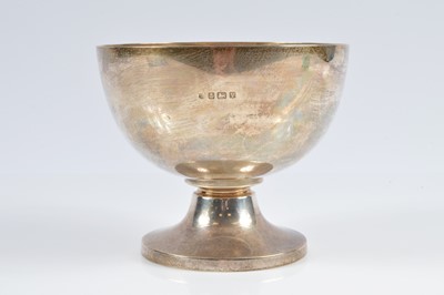 Lot 326 - A George V silver footed bowl by W.N Ltd