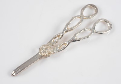 Lot 329 - A pair of modern silver grape shears