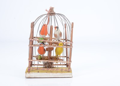 Lot 31 - A rare 19th century German birdcage squeak toy
