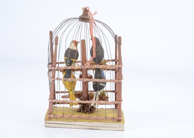 Lot 31 - A rare 19th century German birdcage squeak toy