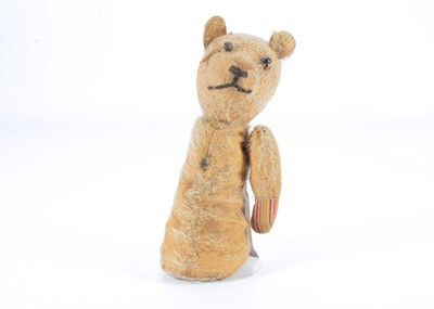 Lot 68 - A German sprung squeak teddy bear toy, circa 1920