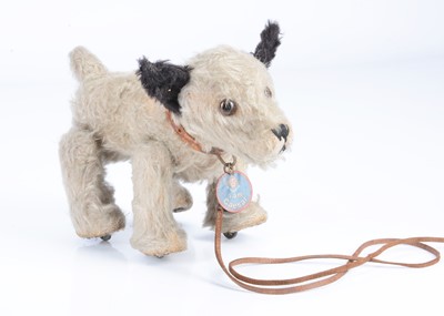Lot 85 - A rare Bing Tripple-Trappel walking Caesar dog, circa 1912