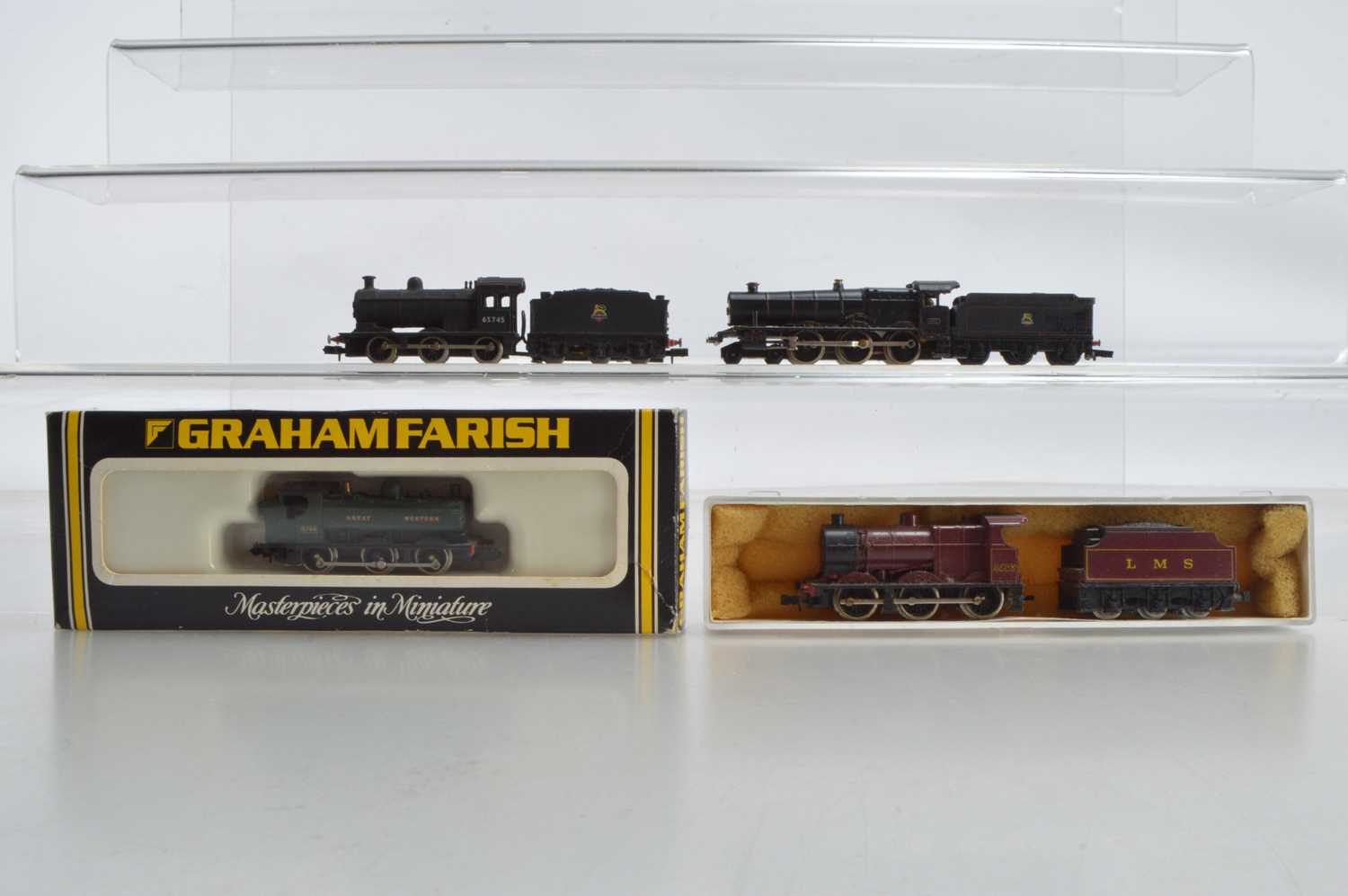 Lot 12 - British Outline N Gauge Steam Locomotives (4)