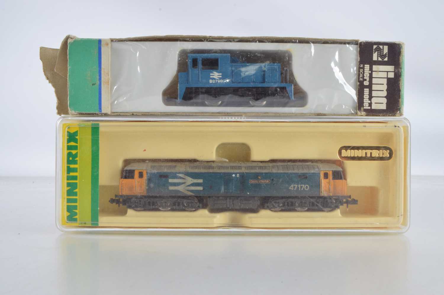 Lot 20 - British Outline N Gauge Diesel Locomotives (2)