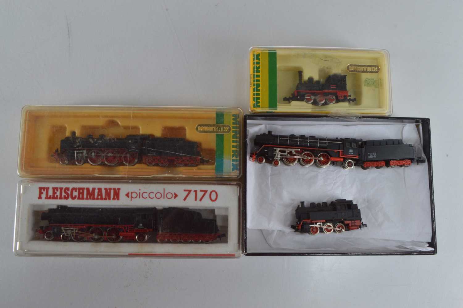 Lot 21 - German N Gauge Steam Locomotives (5)