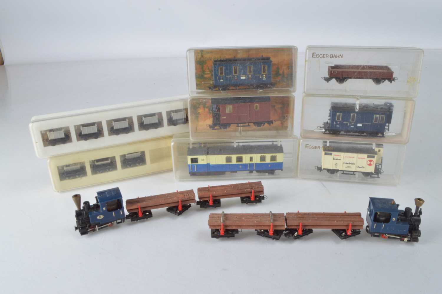 Lot 51 - Egger-Bahn/Jouef and Roco H0n Steam Locomotives and Rolling Stock (Qty)