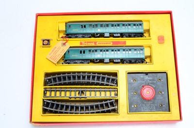 Lot 57 - Tri-ang Railways 00 Gauge boxed R3 F Suburban Electric 2-Car EMU Train Set