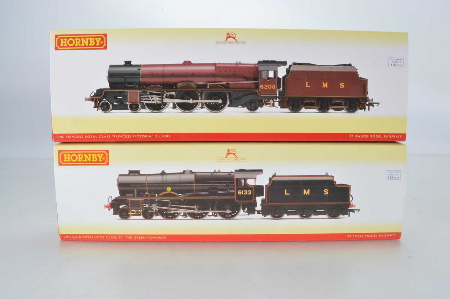 Lot 68 - Two Hornby (China) boxed 00 Gauge LMS Locomotives and Tenders (2)