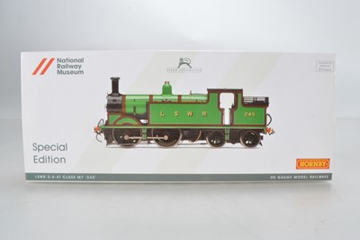 Lot 71 - Hornby (China) boxed 00 Gauge R3863 LSWR lined green Class M7 No 245 Locomotive and Tender