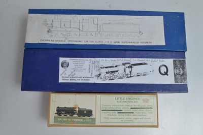 Lot 488 - Crownline and Little Engines  unmade 00 Gauge Locomotive Kits (3)