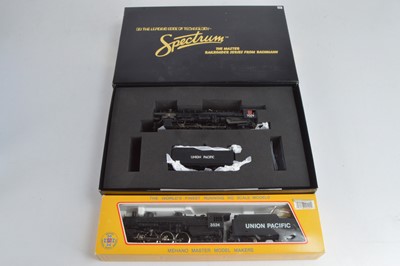 Lot 533 - American HO Gauge Union Pacific Steam Locomotives and Tenders (2)