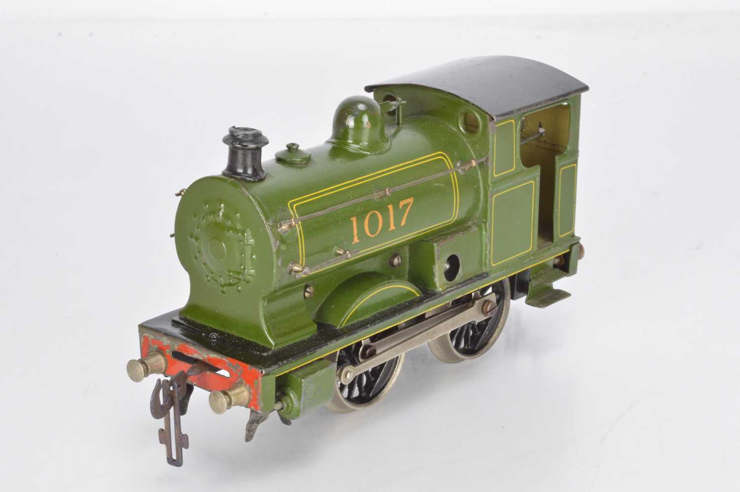 Lot 550 - Bassett Lowke O Gauge 0-4-0 Peckett No 1017