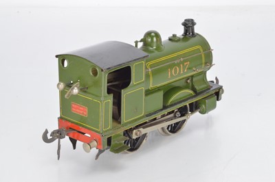Lot 550 - Bassett Lowke O Gauge 0-4-0 Peckett No 1017