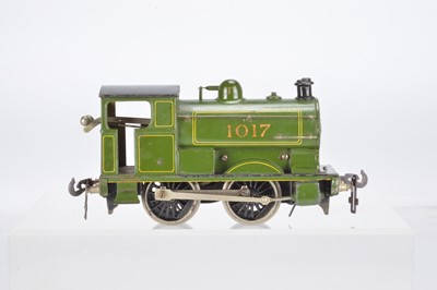 Lot 550 - Bassett Lowke O Gauge 0-4-0 Peckett No 1017