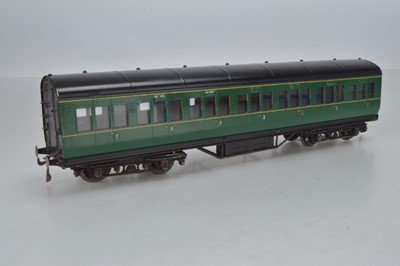 Lot 600 - Exley O Gauge Southern Railway Suburban All 3rd Coach
