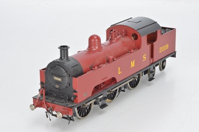 Lot 618 - Kit / professionally built and painted O Gauge LMS Maroon Flatiron 0-6-4 No 2009