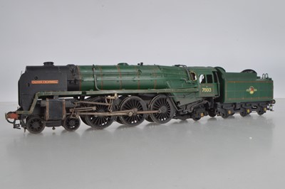 Lot 632 - Kit / Scratch built BR Standard Class Britannia, 'Oliver Cromwell' No 70013 4-6-2 Locomotive and tender 